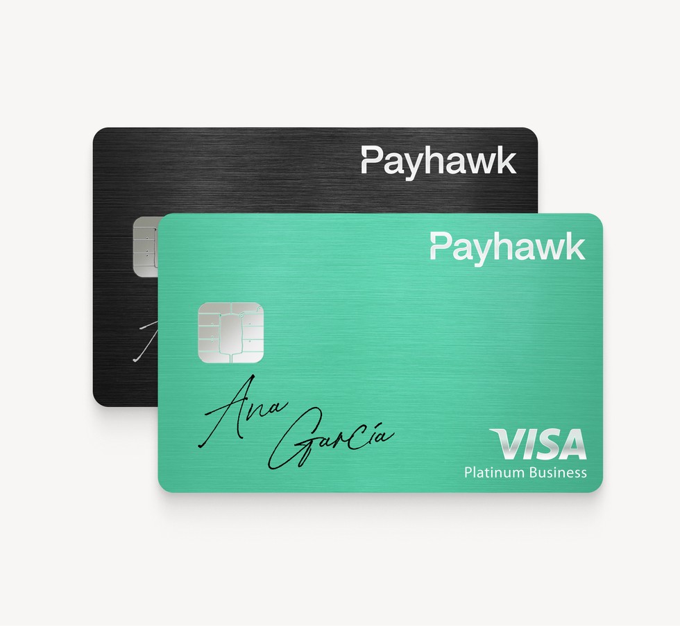 Tarjetas metálicas corporativas - la tarjeta premium de Payhawk